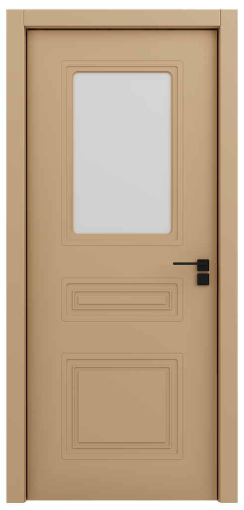 Щитовая дверь Афтора K4 остекленная