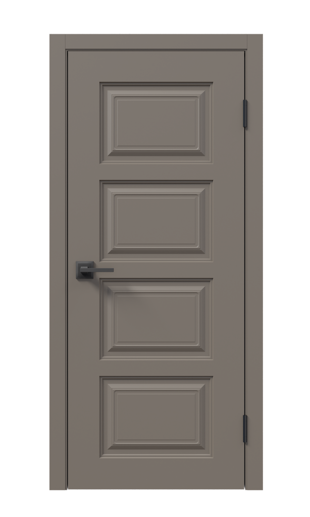 Щитовая дверь Афтора O7 ПВХ остекленная