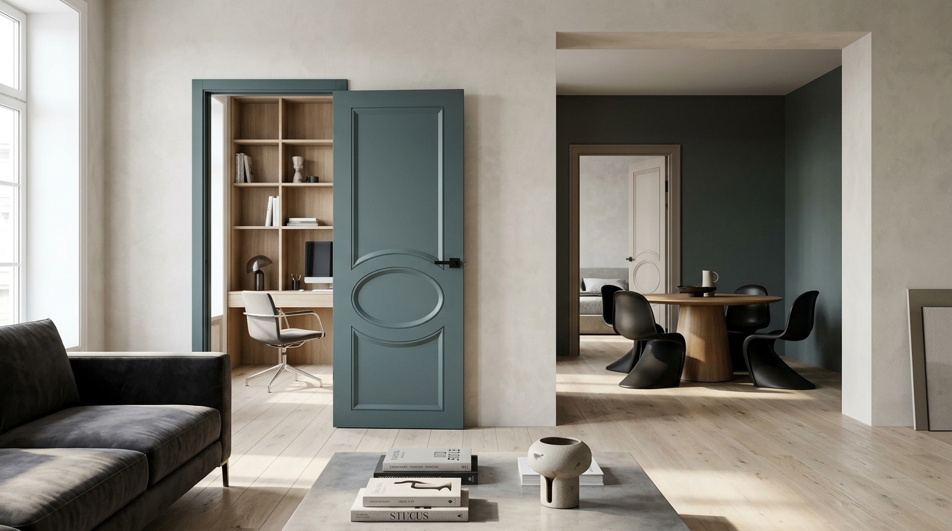 Как выбрать покрытие межкомнатной двери