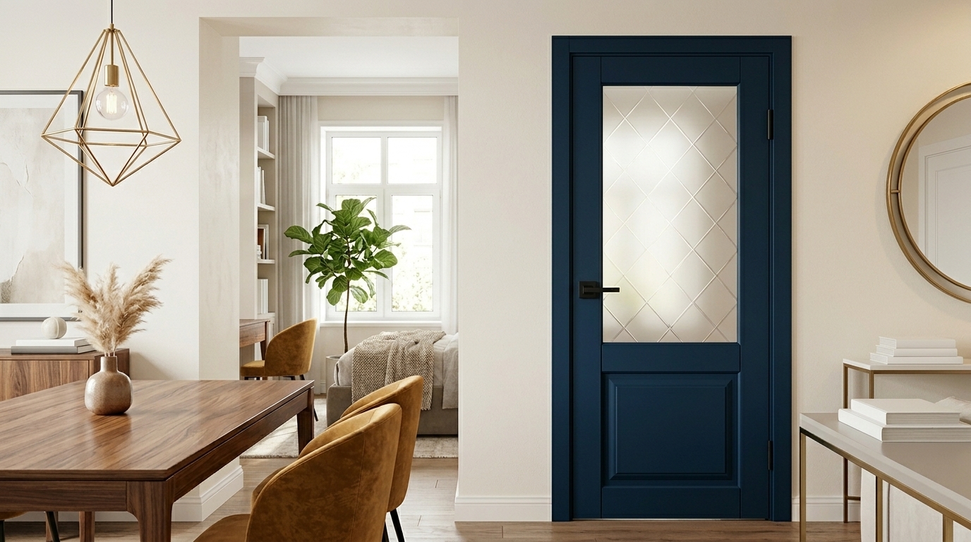 Интерьер с межкомнатными дверями Афтора