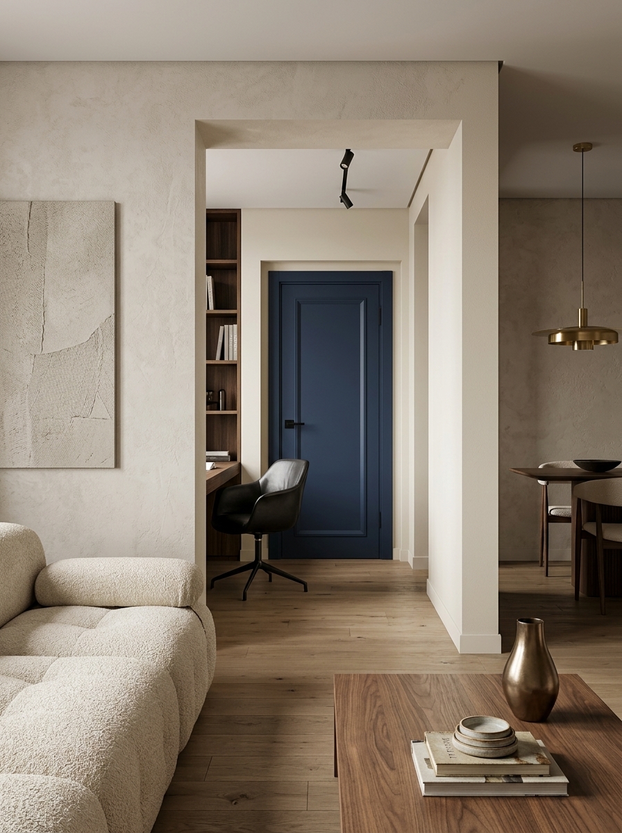 Как сочетать двери с полом, стенами и плинтусом