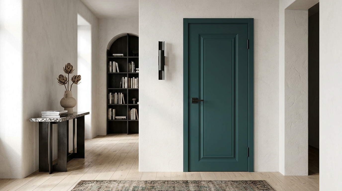 Стеклянные межкомнатные двери в современном интерьере