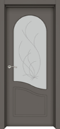 Щитовая дверь Афтора K23 остекленная
