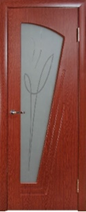 Щитовая дверь Афтора K13 остекленная