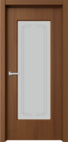 Щитовая дверь Афтора K2 остекленная