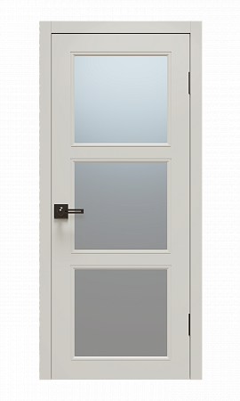 Щитовая дверь Афтора М4 ПВХ остекленная Щитовая дверь Афтора М4 ПВХ остекленная