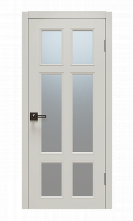 Щитовая дверь Афтора М9 ПВХ остекленная Щитовая дверь Афтора М9 ПВХ остекленная